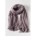 casual cotton linen striped scarves new Cinched big scarf