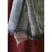 winter gray patchwork color scarf cotton linen women vintage scarves